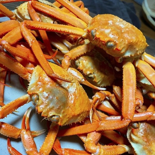 블루밍그린 동해안 자숙 연지 홍게 실속형 2kg(5-8미), 1박스