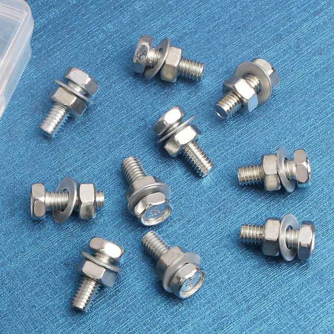 10p 육각볼트(20x6mm) 볼트너트세트, 기본