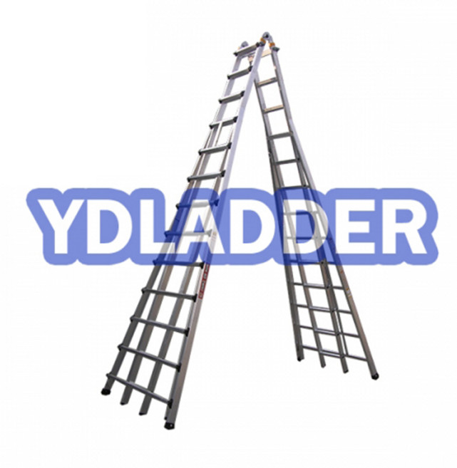 신양 KC안전인증 LS 이중 다목적 사다리 (일반형 특대형) 알루미늄 높이조절 접이식, LS사다리-13단 (영업소수령), 1개