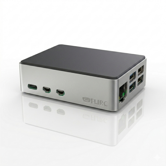 무소음 팬리스 플럭 라즈베리파이5 알루미늄 케이스, 1개