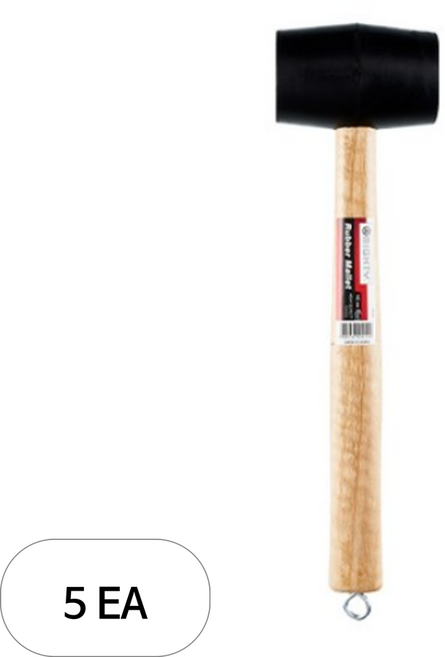 마이티 검정고무망치, 24108, 5개