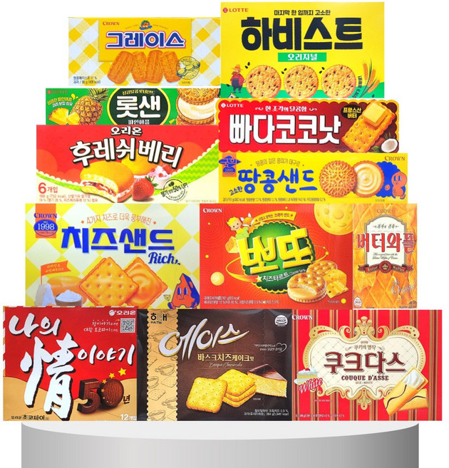 [ 판다네 마켓 ] 오만 과자 D세트 다과 간식 사무실 탕비실 선물 스낵 행사 파티 어린이 세미나 학원 펜트리, 1개