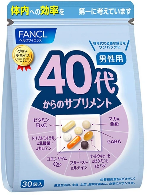 판클 40대 서플리먼트 남성용 63.8g, 1개, 210정 - 쿠팡