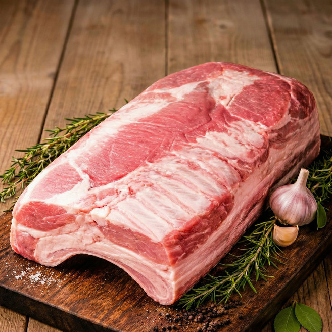 삼겹살 냉동 통삼겹살 1kg 2kg 5kg 껍질 있는 수육 보쌈 구이용, 1개