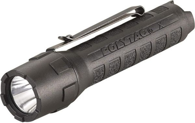 스트림라이트 88605 폴리택스 X 600루멘 다중 연료 전문 전술 손전등 박스 코요테, w/CR123A Batteries, Black, Box, 블랙._box