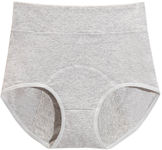 姨媽例假月經期衛生褲純棉抗菌襠高腰生理褲內褲女士前後防漏大碼, L