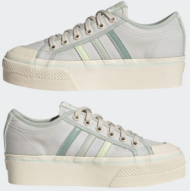 아디다스 니짜 플랫폼 스니커즈 GX4605 여자 여성 운동화 단화 굽높은 신발 캔버스