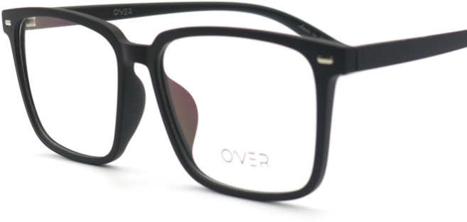OVER 남자 빅사이즈 큰얼굴 와이드핏 남성 안경테 58mm