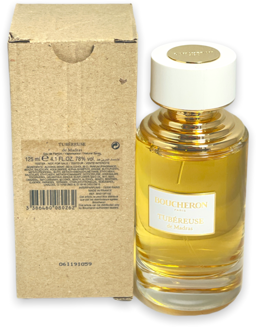 부쉐론 튜베뢰즈 드 마드라스 오 퍼퓸 내추럴 스프레이 125ml 4.1온스, 1개