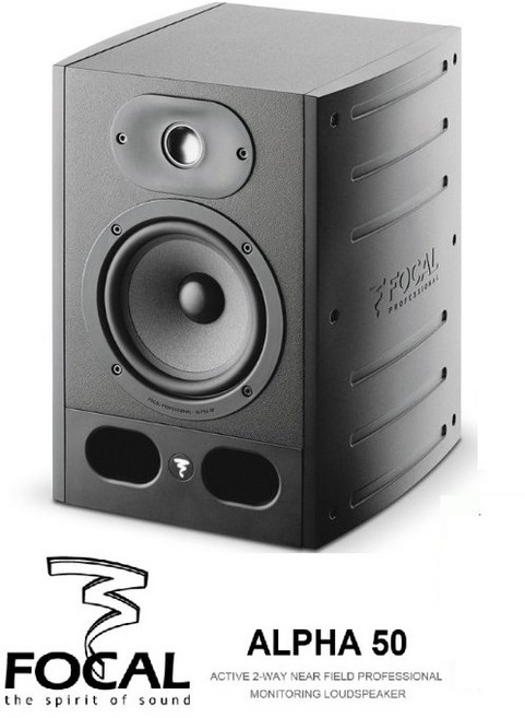 Focal Alpha50 액티브모니터스피커 (1통) / 알파50 / 5인치 55W 포칼 모니터 스피커 / 수입정품
