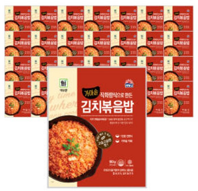 대림냉동 대림선 김치볶음밥 180g 30개
