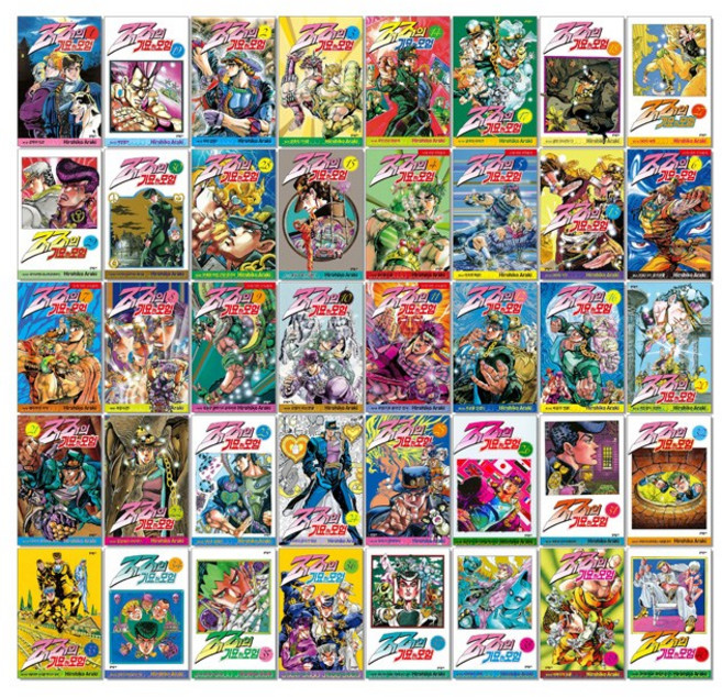 죠죠의 기묘한 모험 1-40권 만화책, 1-10권, 죠죠의 기묘한 모험 9, 1개