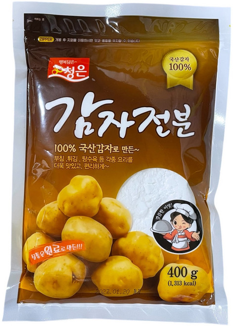 청은 감자전분(국산100%) 400g