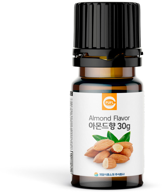 푸플 식품향료 과일 합성 머랭쿠키 제과제빵 슬라임 식용 자일리톨 식품첨가물, 30ml, 1개, 030-아몬드향