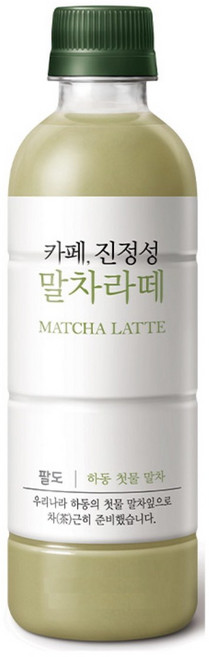 카페진정성 말차라떼, 18개, 350ml