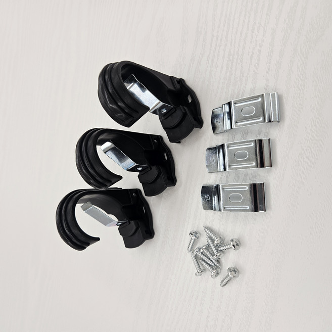 커블 커튼 봉브라켓 봉걸이 1세트