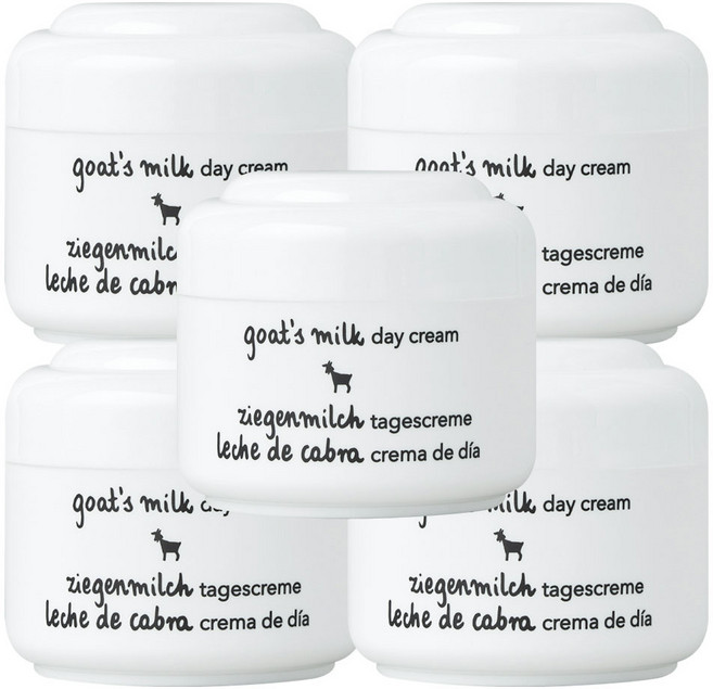 지아자 산양유 데이크림, 50ml, 5개