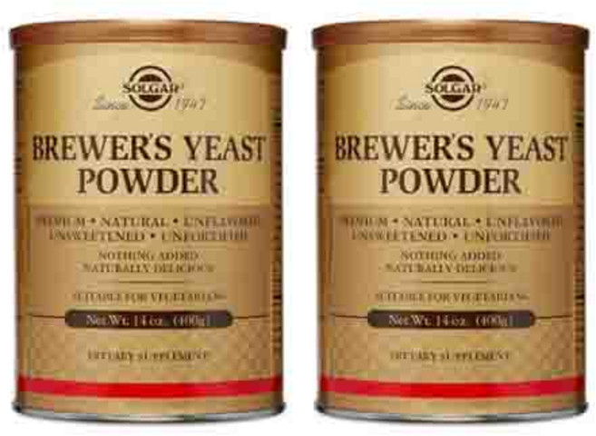 솔가 브루어스 이스트 파우더, 400g, 2개