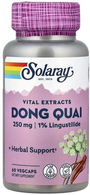 솔라레이 필수 추출물 당귀 250mg 베지 캡슐 60정, 1개 - 쿠팡