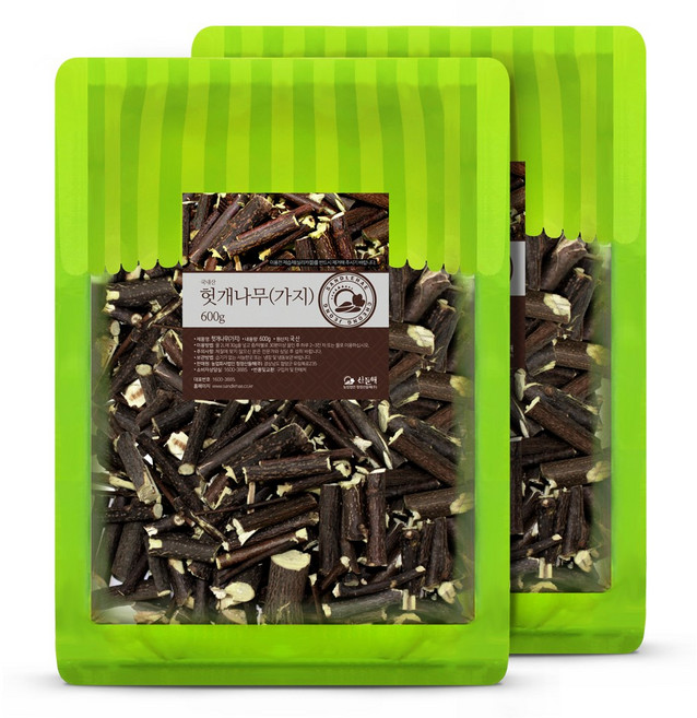 산들해 헛개나무 잔가지, 600g, 2개