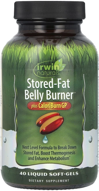 절실히 몸관리가필요한시기 Irwin Naturals Stored-Fat Belly Burner Plus CaloriBurn GP® 40 Liquid Soft-Gels 프리미엄할인상, IrwinNaturalsStoredFatBellyBur, 1 - 쿠팡