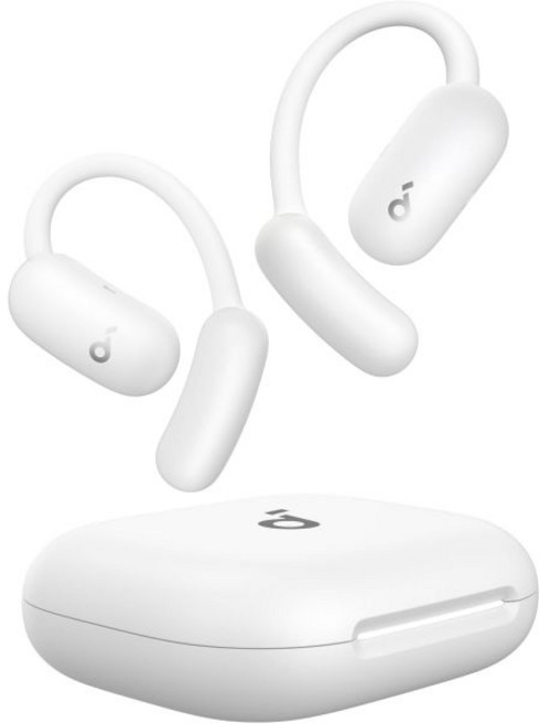 Anker Soundcore AeroFit 2 (블루투스 5.4) [오픈이어 무선 이어폰 / IP55 방진방수 표준 / 최대 42시간 재생 / 다중 기기 연결 / PSE 기술, 펄 화이트