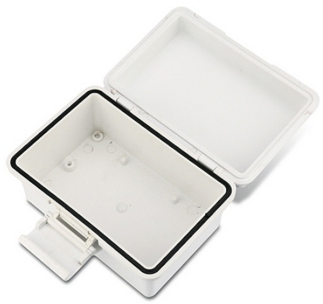 (하늘컴) CCTV 방수 하이박스 (화이트)(소) (150 x 100 x 80mm), 1개