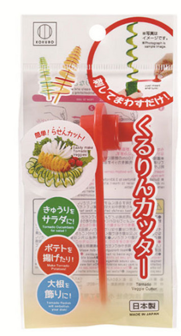 코쿠보 회전칼 야채커터 회오리 감자칼, 1개