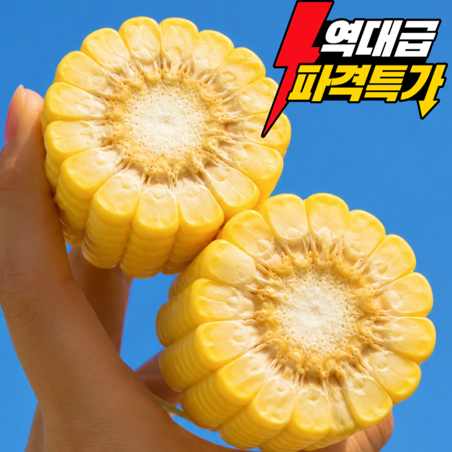 10위 - [완판대란특가] 초당 옥수수, 1박스, 산지직송)_5개
