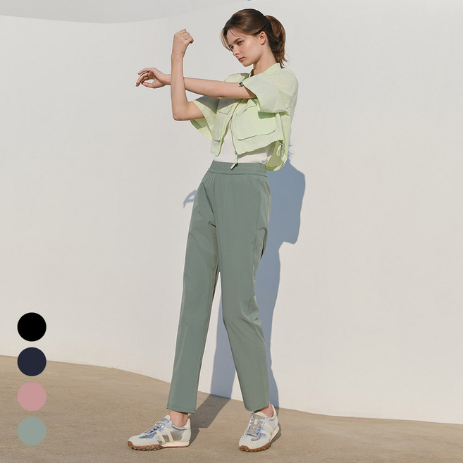 에버라스트 나일론 여성바지 발수 냉감 팬츠