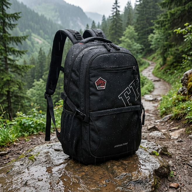 진루이 75L 대용량 등산 백팩 방수 아웃도어 캠핑 트레킹 여행 배낭, 1개, 블랙