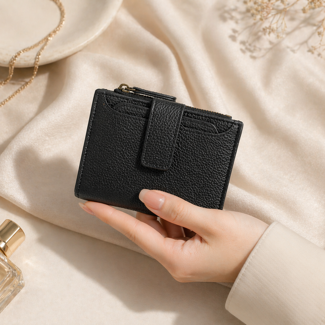 피키데이 RFID 차단 여성 반지갑