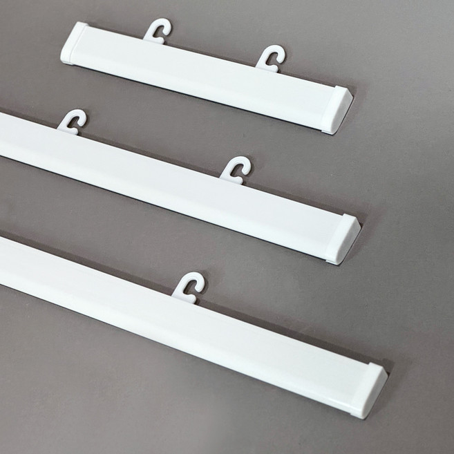 은센 비즈 커튼봉 비즈발 족자봉 화이트 흰색 플라스틱 구슬발 재료 만들기 DIY 미술