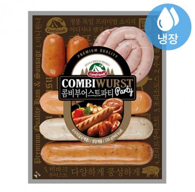 한성 콤비 부어스트 파티 330g, 1개