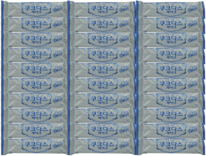 마담K 쿠크다스 케이크 개별포장 30개, 15.4g