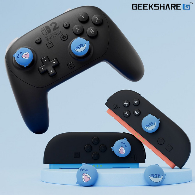 닌텐도 스위치2 스틱커버 긱쉐어 리틀샤크 조이콘2 프로콘2 호환