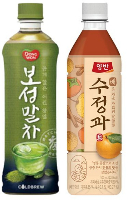 양반 보성 말차 + 배수정과, 1개, 500ml