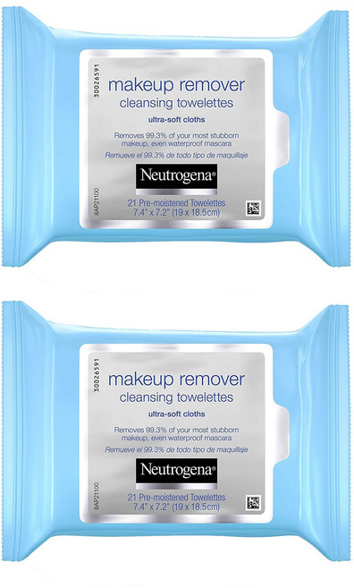 뉴트로지나 메이크업 리무버 클렌징 타월렛, 42개