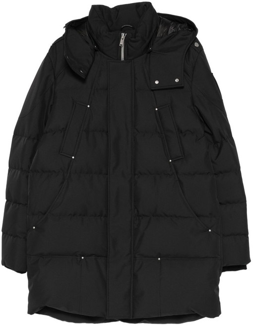 무스너클 후드 집업 코트