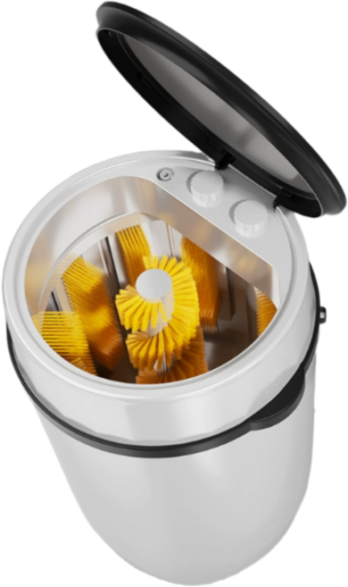 스텝워시 간편한 신발세탁기 미니세탁기 소형 신발 세탁기 운동화 세척기 걸레 자동 솔질, XPB95-588 화이트