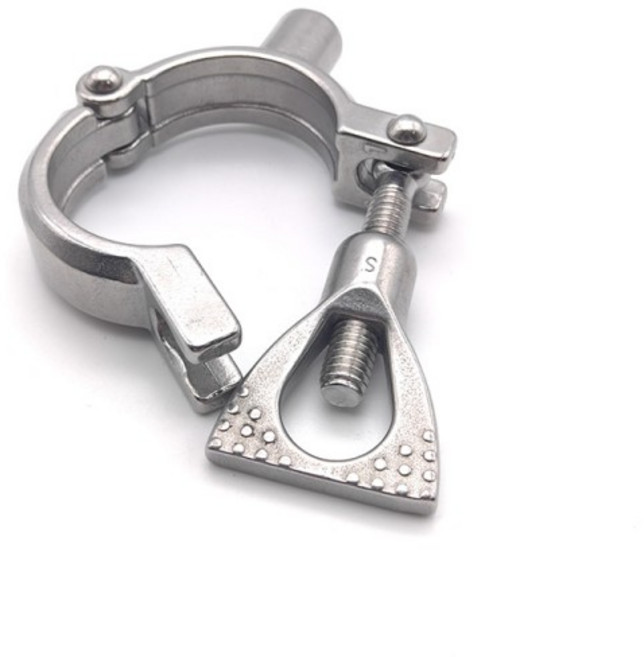 OD19102mm 304 스테인레스 위생 용접 파이프 홀더 클램프 유형 클립 라인 적합한 튜브 브래킷, 04 32mm, 01 SS304