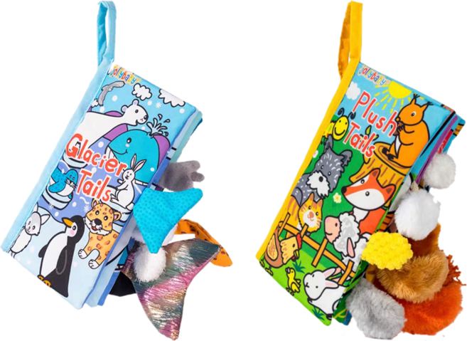졸리베이비 헝겊책 꼬리책, 빙하+플러쉬, 1개