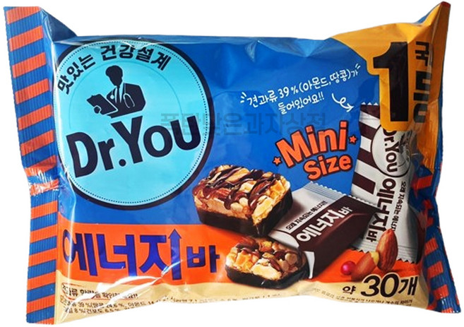 오리온 닥터유 에너지바 미니, 310g, 5개