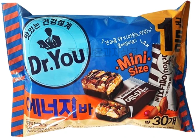 오리온 닥터유 에너지바 미니 310g x 10, 10개 - 쿠팡