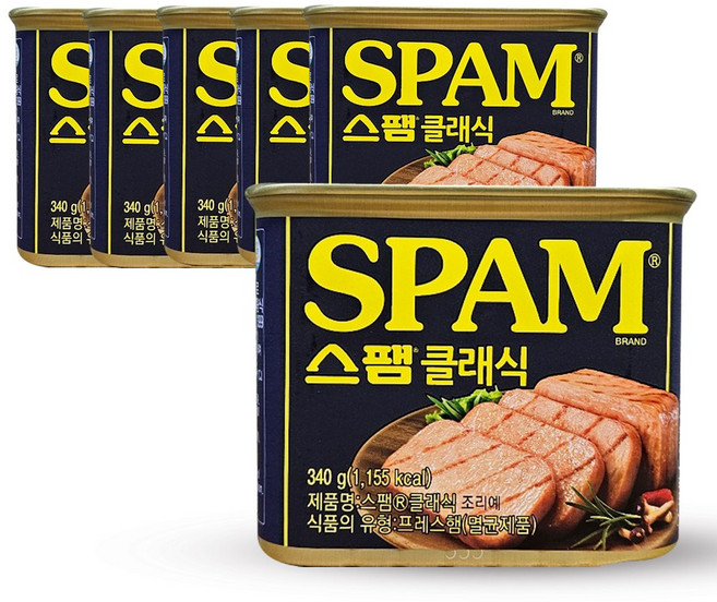 2위 - 스팸 클래식, 340g, 6개