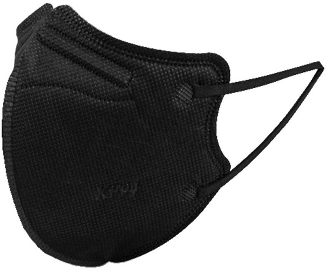 프리미엄 kf94 새부리형 개별포장 닥터 펩스토리, 블랙, 100개, 1매입