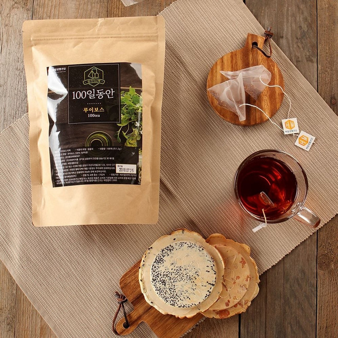 해밀생활건강 100일동안 루이보스티 삼각티백, 1.2g, 100개입, 1개, 1.2g