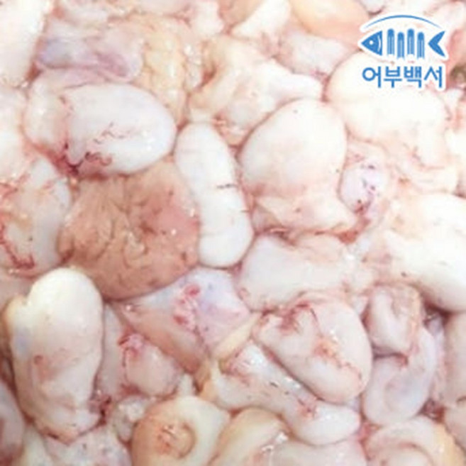 어부백서 아귀내장 국내산 급냉 손질 아귀 대창 위 1kg, 1개