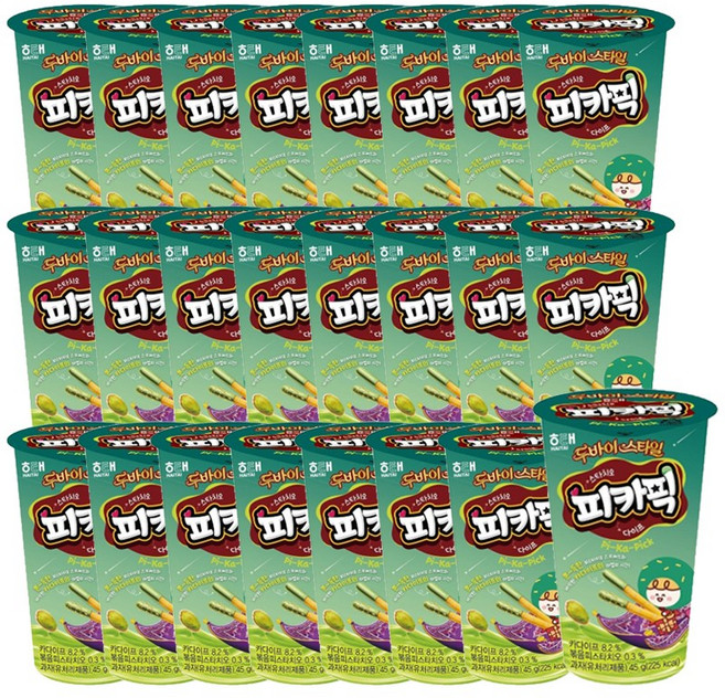 해태 두바이스타일 피카픽 45g, 24개