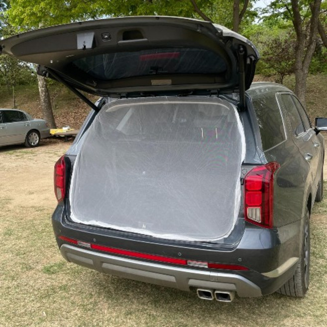 커버풀 차량용 트렁크 모기장, 화이트